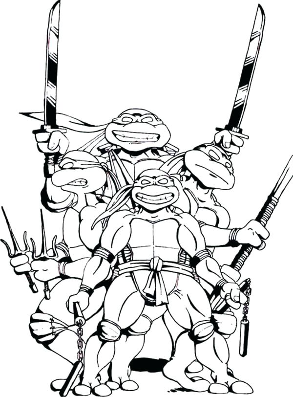 600x812 Coloring Page Ninja Free Coloring Pages Teenage Mutant Ninja