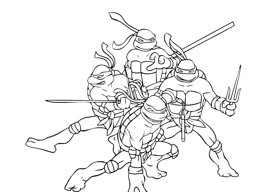 1024x745 Teenage Mutant Ninja Turtles Coloring Pages Raphael Teenage Mutant