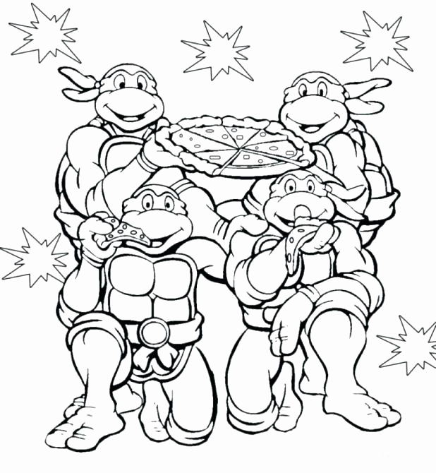 Teenage Mutant Ninja Turtles Coloring Pages Free Ninja Turtle Free 618x670 Teenage Mutant Ninja Turtles Coloring Pages Free Ninja Turtle Free