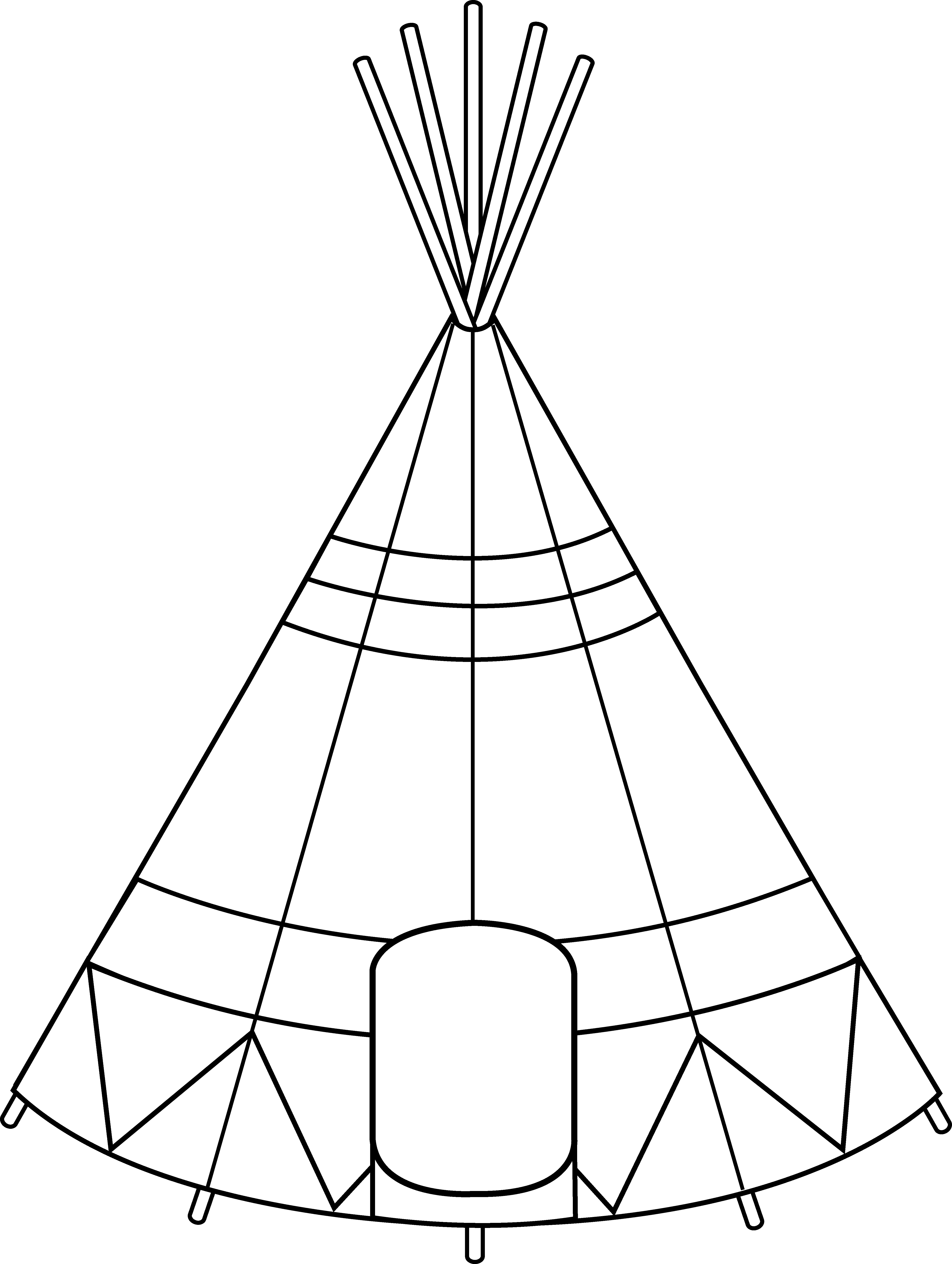 Reduced Indian Teepee Coloring Pages Tent Clipart Clipartuse 4838x6422 Reduced Indian Teepee Coloring Pages Tent Clipart Clipartuse