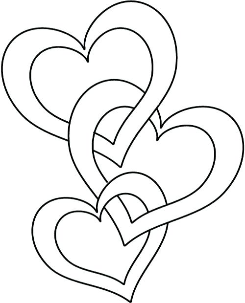 Small Heart Coloring Pages Coloring Page Of A Heart Phone Coloring 500x620 Small Heart Coloring Pages Coloring Page Of A Heart Phone Coloring