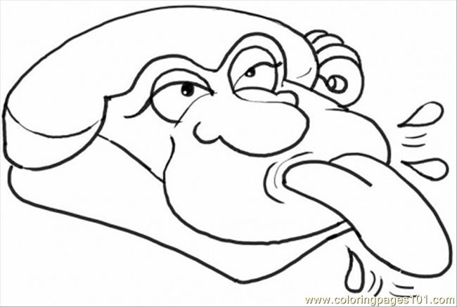 650x437 Angry Phone Coloring Page