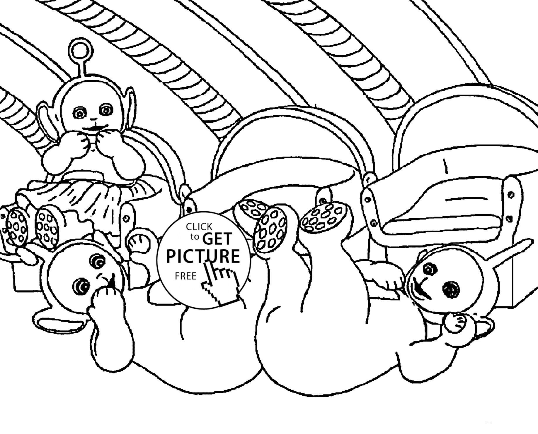 Learn Colours For Children With Teletubbies Colouring Pages 1836x1483 Learn Colours For Children With Teletubbies Colouring Pages