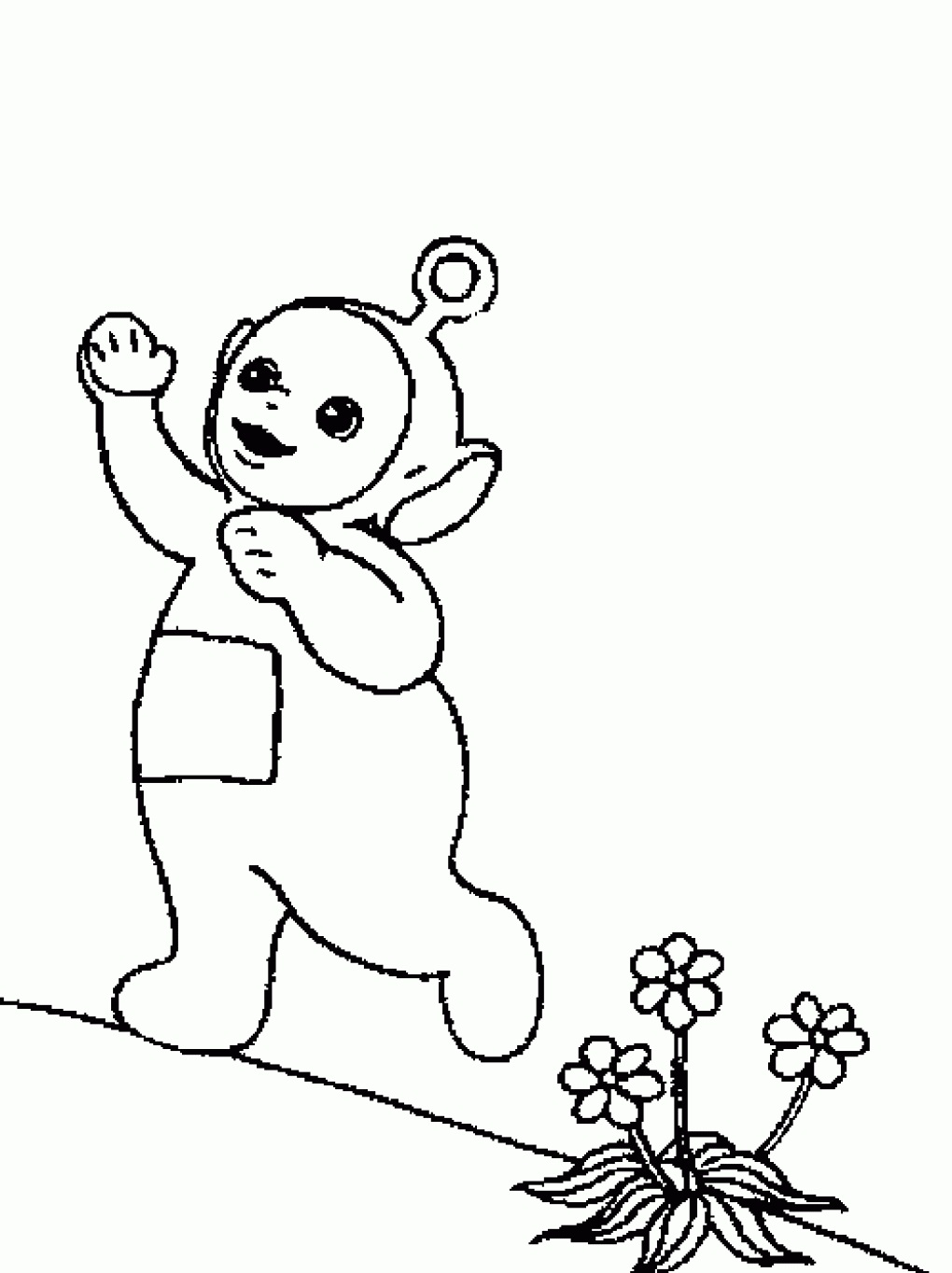 1020x1364 Rare Teletubbies Coloring Pages Printable