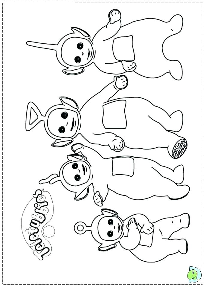 691x960 Teletubbies Coloring Page Coloring Coloring Pages Teletubbies Laa