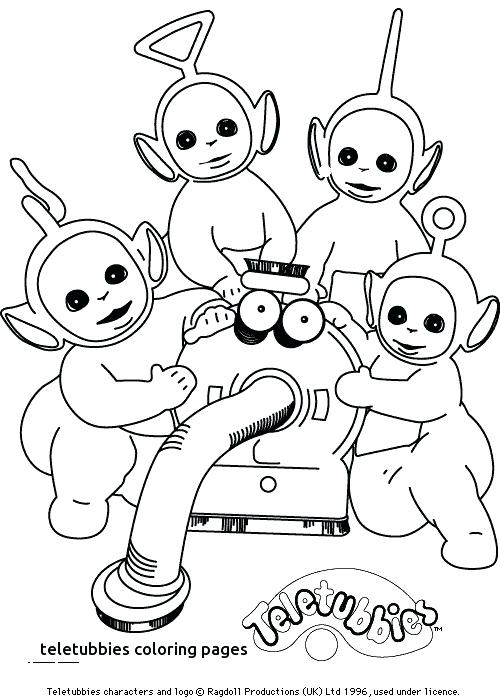 500x700 Teletubbies Coloring Pages Coloring Page For Kids Is Hiding