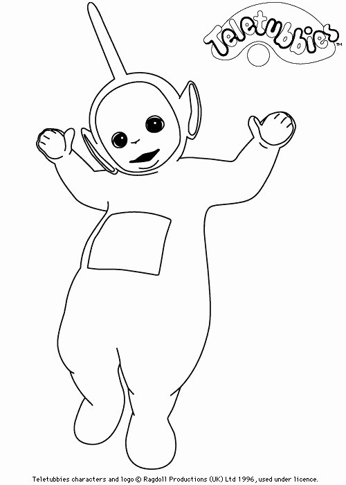 500x700 Teletubbies Dipsy Coloring Pages