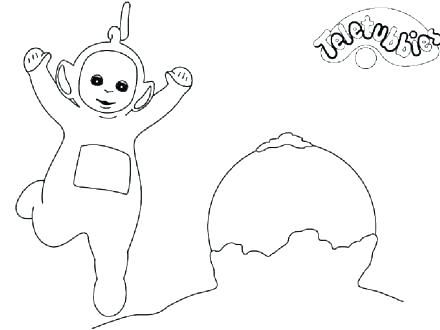 440x330 Coloring Pages Teletubbies Coloring Page Colouring Pages Online