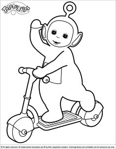 236x305 Free Printable Teletubbies Coloring Pages For Kids Free