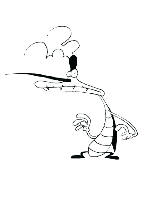 600x849 Tv Coloring Pages Coloring Pages Show Coloring Pages Scared