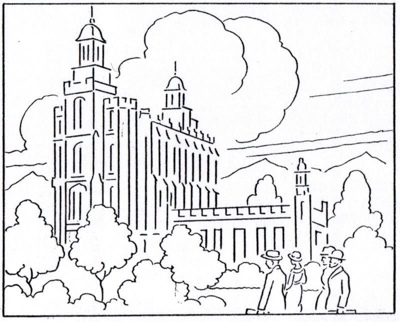 Logan Temple Coloring Page Lds Lesson Ideas 800x644 Logan Temple Coloring Page Lds Lesson Ideas
