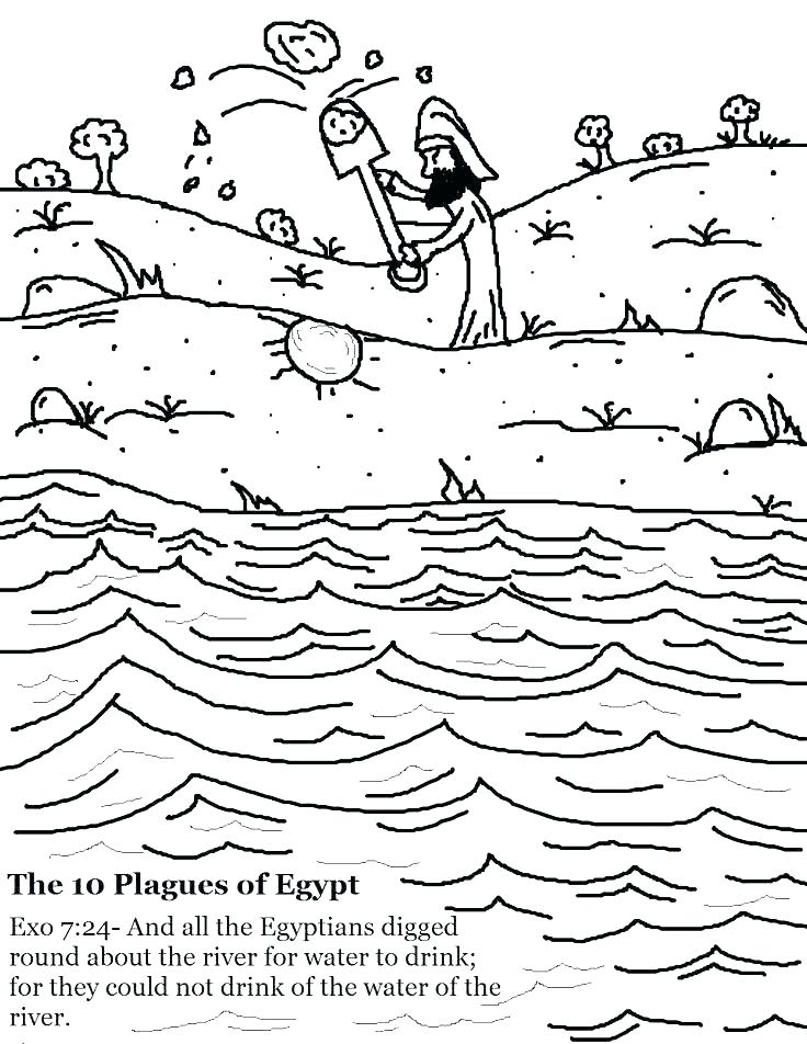10 Plagues Of Egypt Colouring Pages Coloring Ten X Free Pag 736x952 10 Plagues Of Egypt Colouring Pages Coloring Ten X Free Pag