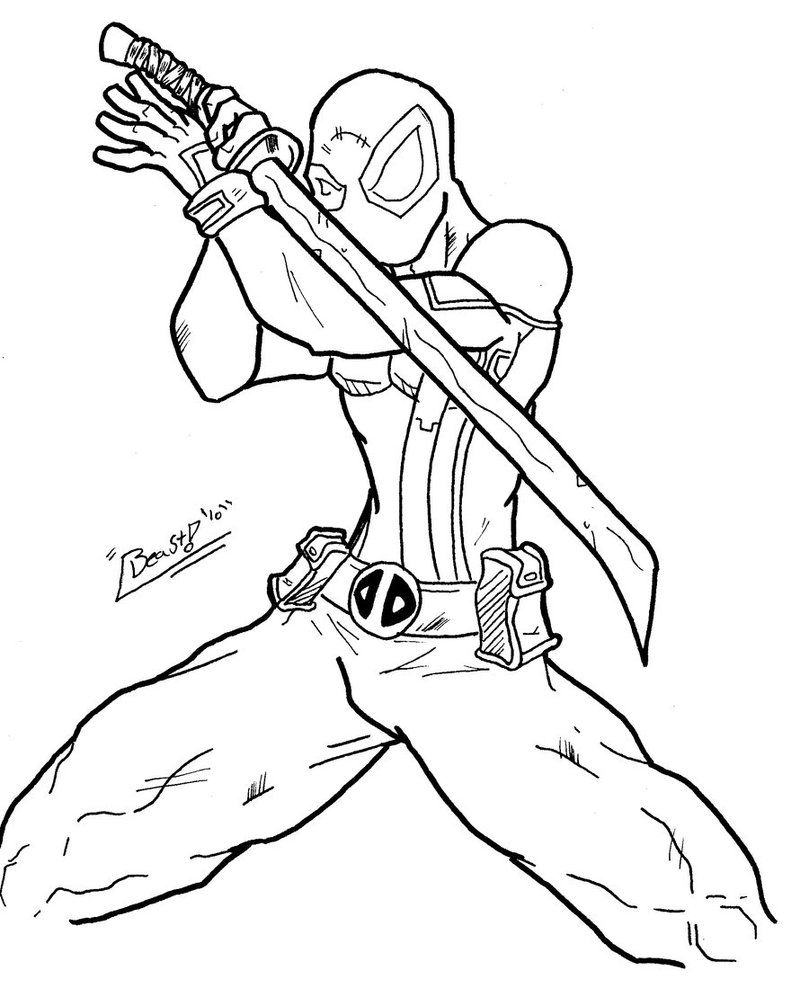Free Printable Deadpool Coloring Pages For Kids Deadpool, Kids 809x988 Free Printable Deadpool Coloring Pages For Kids Deadpool, Kids