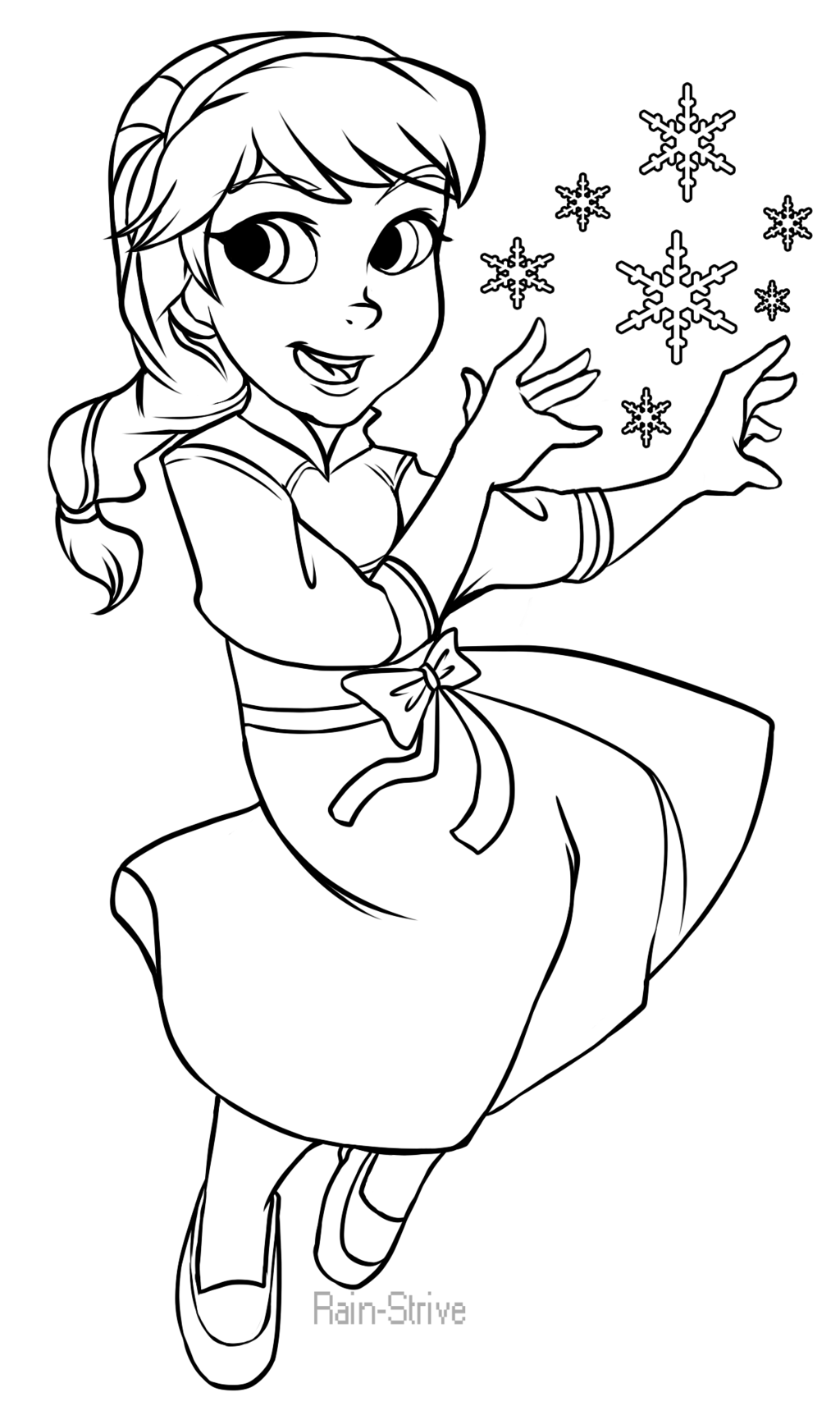 Frozen Baby Coloring Pages 1024x1730 Frozen Baby Coloring Pages