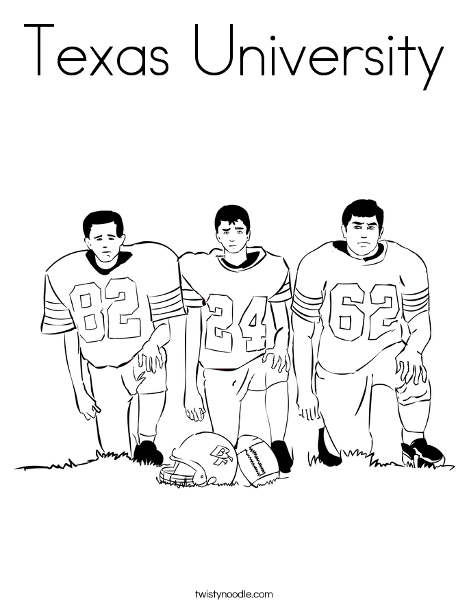 Texas University Coloring Page 685x886 Texas University Coloring Page