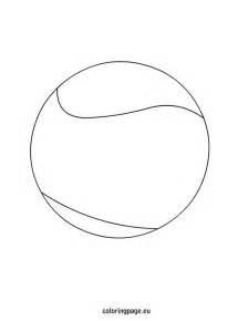 215x290 Tennis Ball Coloring Page