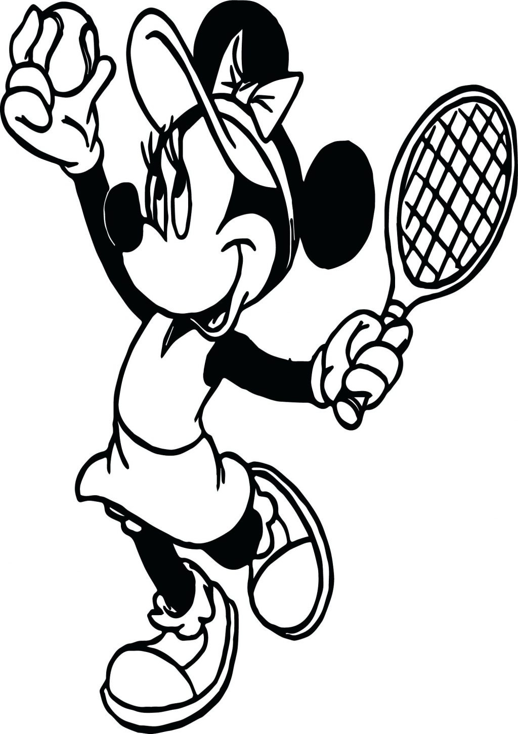 1024x1451 Coloring Page ~ Tennis Coloring Pages Playing Page Shoes Tennis