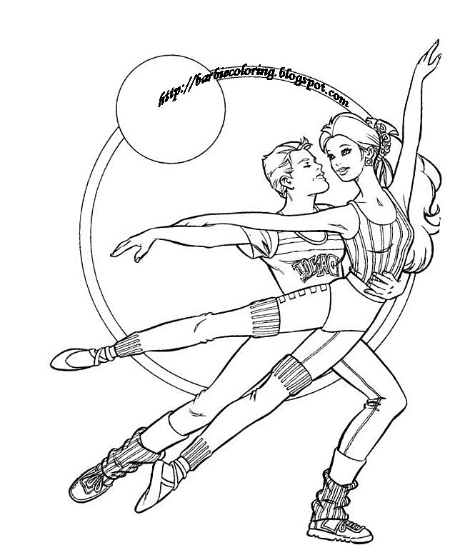 Tennis Player Coloring Pages