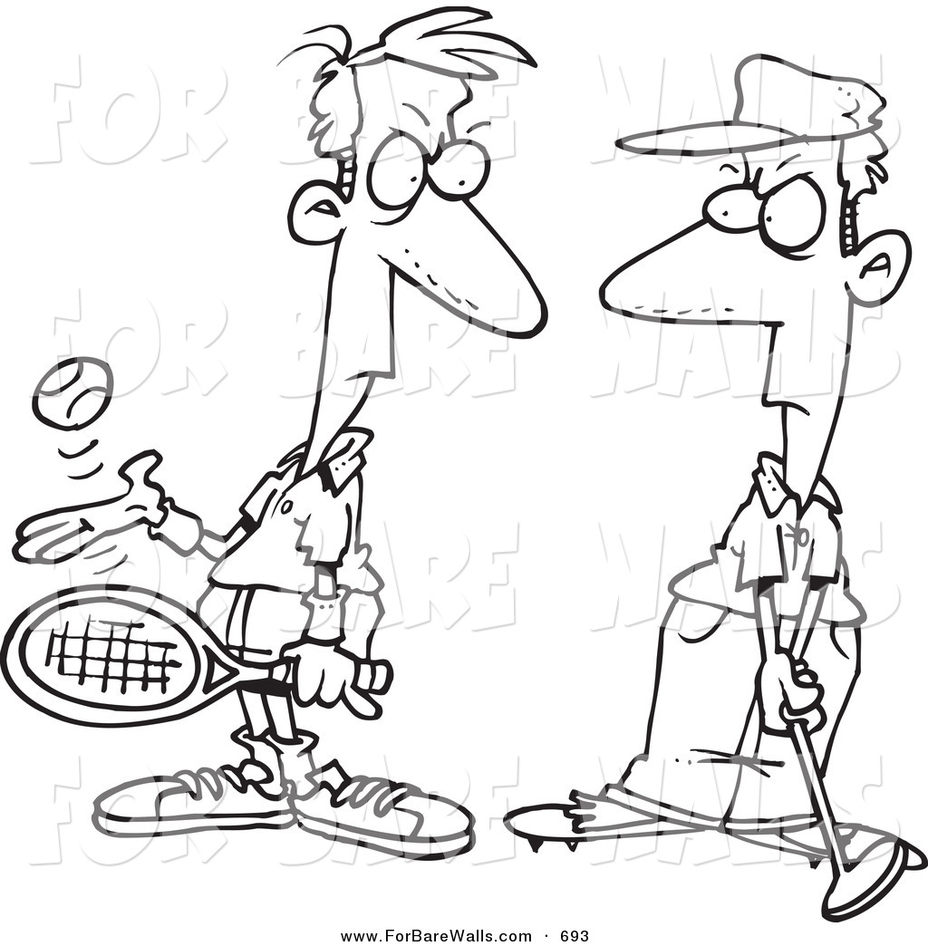 1024x1044 Printable Illustration Of A Coloring Page Of A Tennis Player