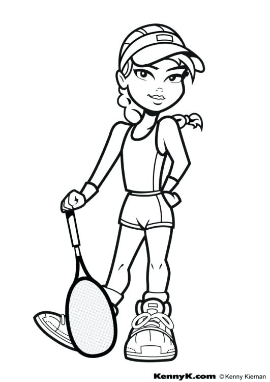 531x750 Coloring Page Sport Coloring Page Tennis Free Coloring Tennis