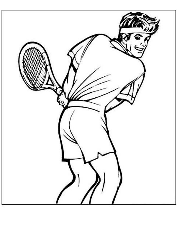 600x800 Coloring Pages Of Tennis Player Img 42349