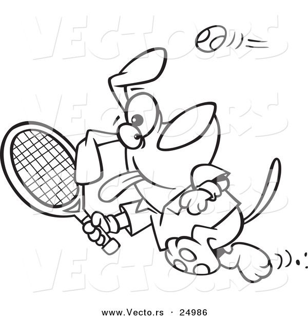 600x620 Tennis Racket Coloring Page Eco Club