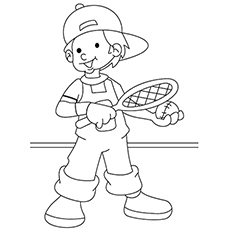 230x230 Top 25 Free Printable Tennis Coloring Pages Online