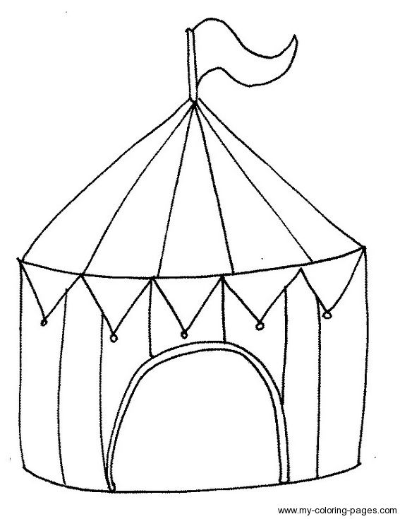 Circus Tent Coloring Page Circus Tents, Circus 567x734 Circus Tent Coloring Page Circus Tents, Circus