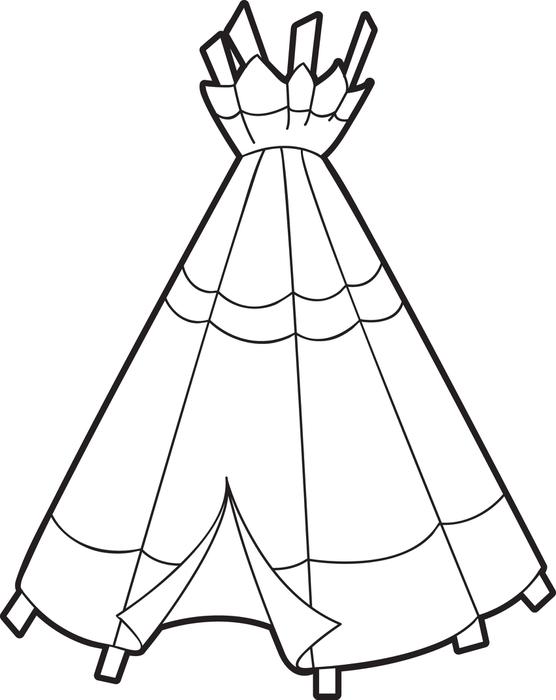Free Printable Teepee Coloring Page For Kids Thanksgiving, Free 556x700 Free Printable Teepee Coloring Page For Kids Thanksgiving, Free