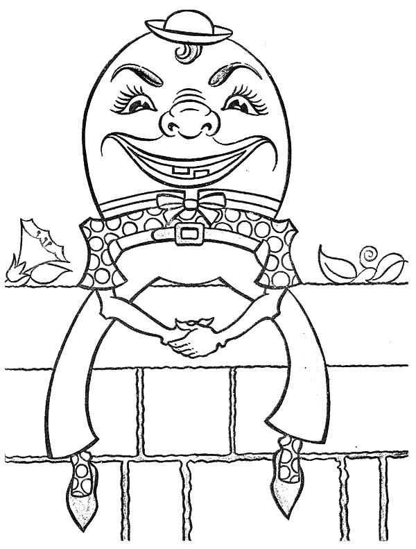 42 Humpty Dumpty Coloring Page, Humpty Dumpty Coloring Pages Free 600x791 42 Humpty Dumpty Coloring Page, Humpty Dumpty Coloring Pages Free