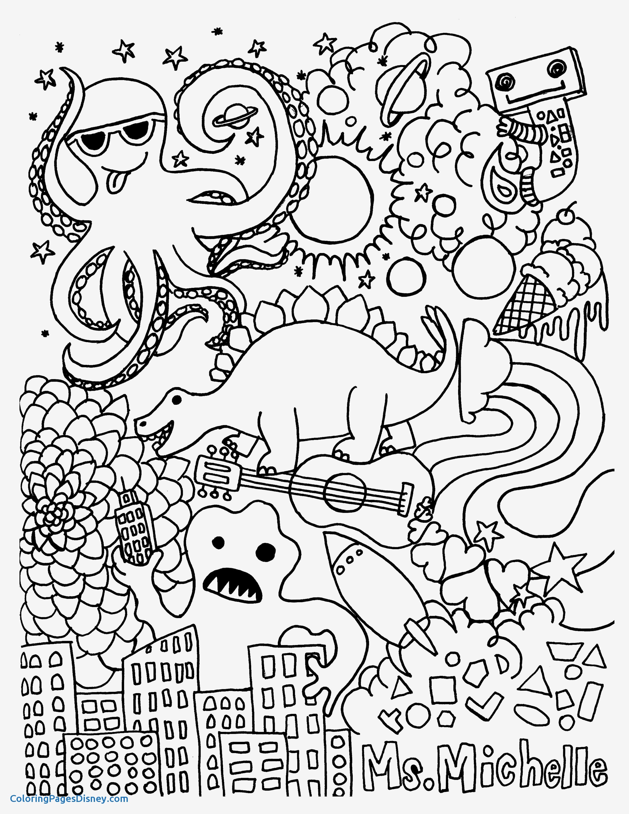 Monsters Coloring Pages Fresh English Spanish Free Printable 2550x3300 Monsters Coloring Pages Fresh English Spanish Free Printable