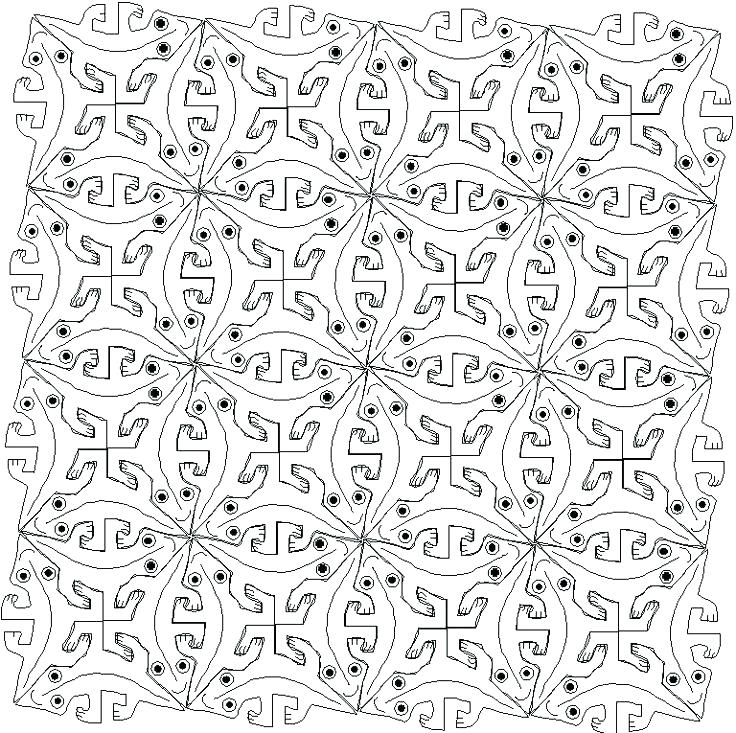 Tessellation Coloring Pages Tessellations Coloring Pages Stock 736x733 Tessellation Coloring Pages Tessellations Coloring Pages Stock
