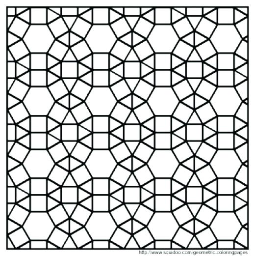 Tessellations Coloring Pages Tessellation Coloring Pages Great 520x521 Tessellations Coloring Pages Tessellation Coloring Pages Great