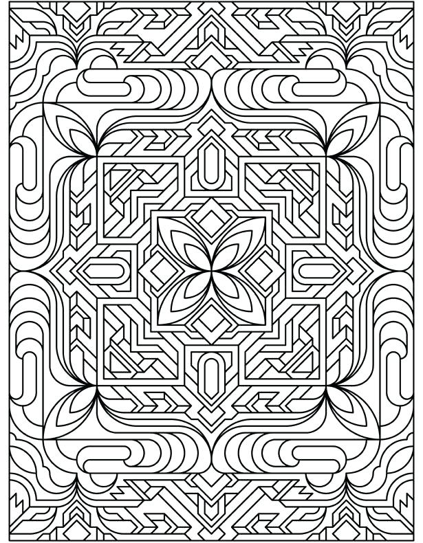 Tessellation Coloring Tessellations Coloring Pages Free 615x790 Tessellation Coloring Tessellations Coloring Pages Free