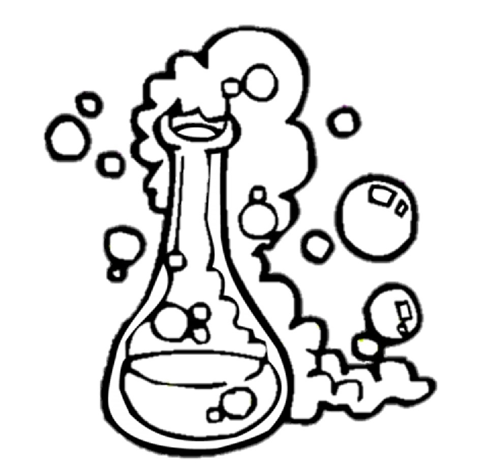 Science Coloring Page 968x937 Science Coloring Page
