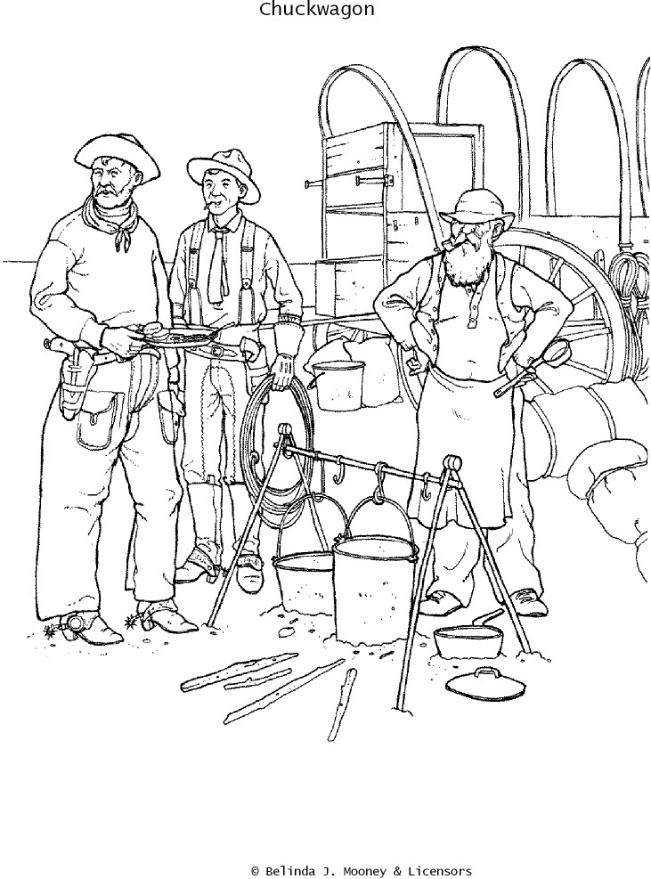 731x987 Cattle Drive Coloring Pages Coloring Pages