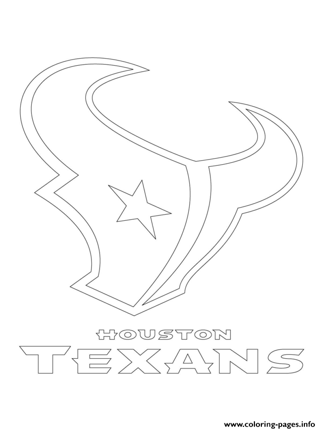 640x853 Printable Houston Texans Coloring Pages