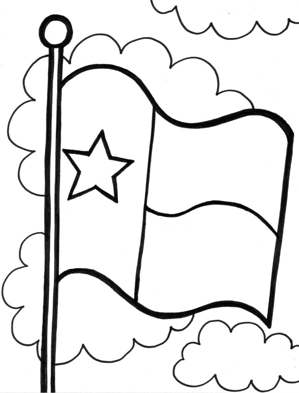 Texas Flag Coloring Pages Page Amazing 969x1274 Texas Flag Coloring Pages Page Amazing