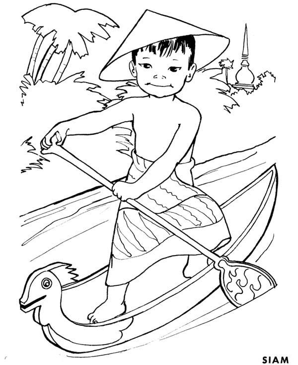 600x734 Thailand Kid Ride Little Boat