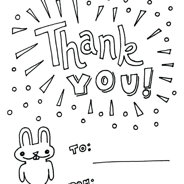 600x600 Ideas Thank You Card Coloring Page And Thank You 38 Hello Kitty