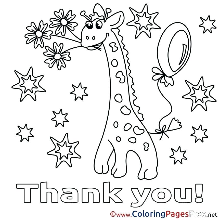 863x863 Thank You Coloring Pages Coloring Pages Free Thank You Coloring