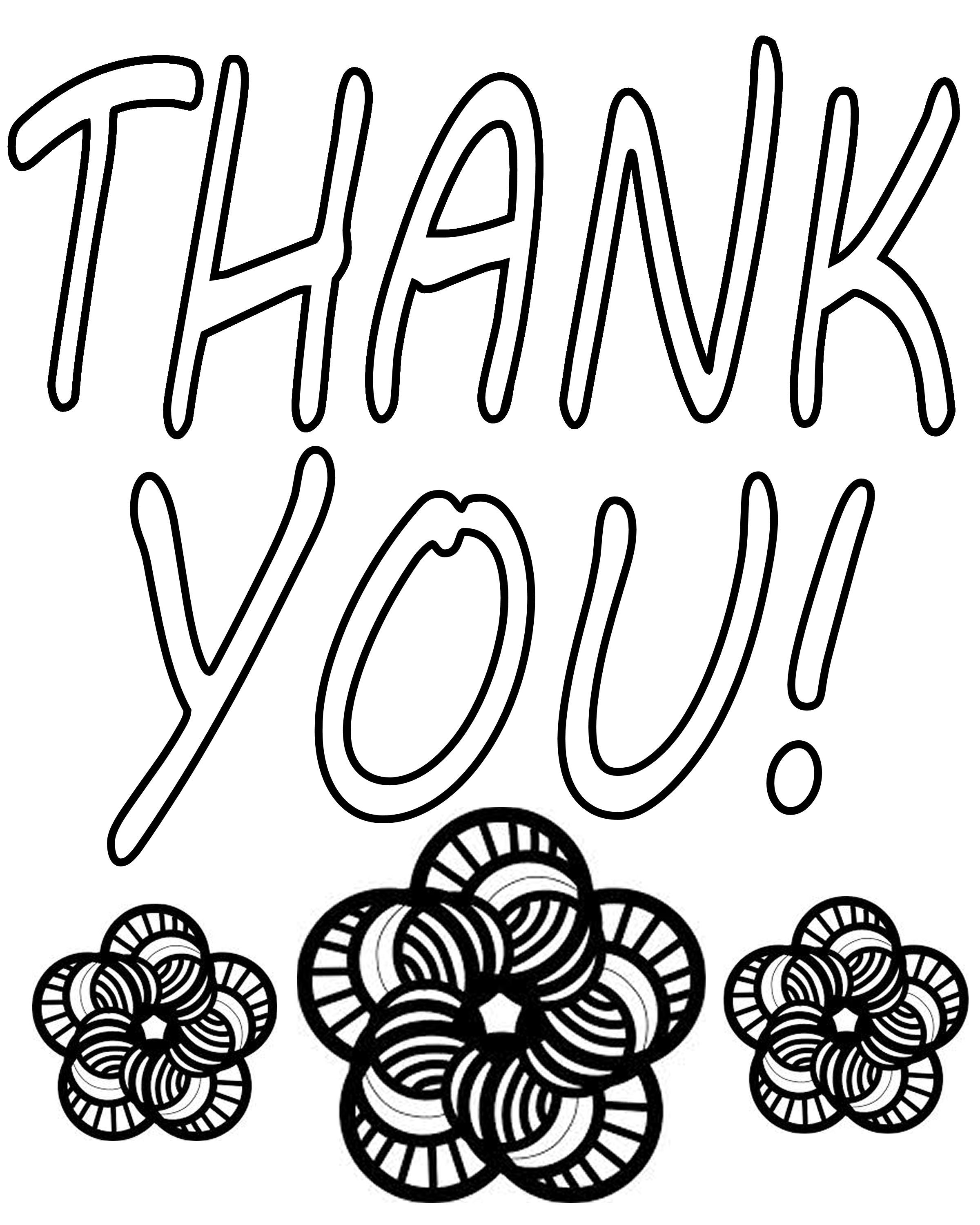 2400x3000 Thank You Coloring Pages 04 Projects To Try Free
