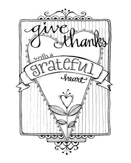 Give Thanks Coloring Page Grateful Heart, Grateful And Journaling 450x562 Give Thanks Coloring Page Grateful Heart, Grateful And Journaling