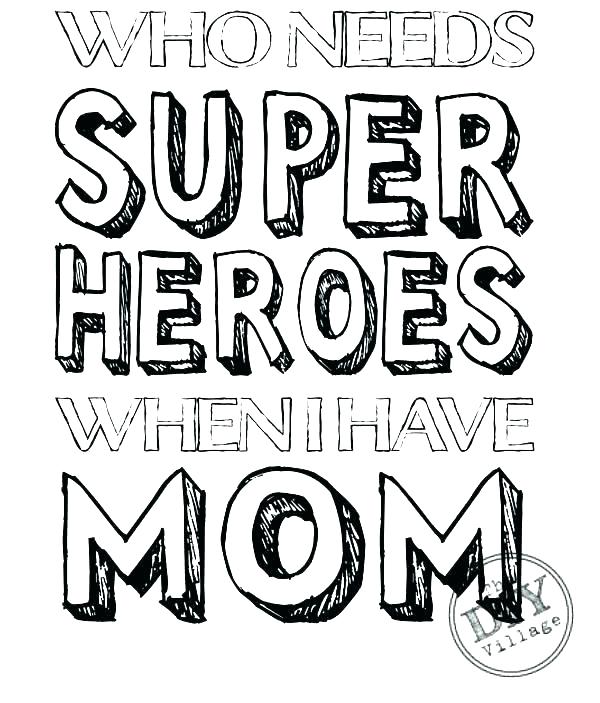 600x703 I Love My Mom Coloring Pages Shippa.co