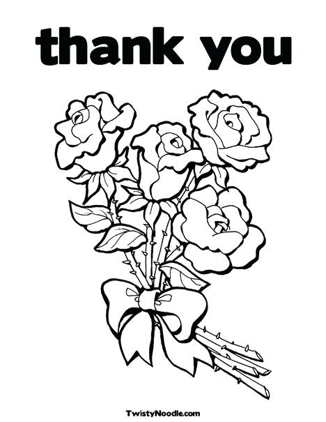 468x605 Thank You Coloring Pages Alluring Thank You Coloring Pages 88 As