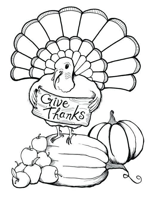 Give Thanks Coloring Page 510x660 Give Thanks Coloring Page