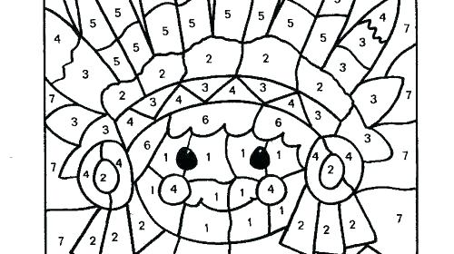 500x280 Free Printable Thanksgiving Coloring Sheets For Kindergarten Pages