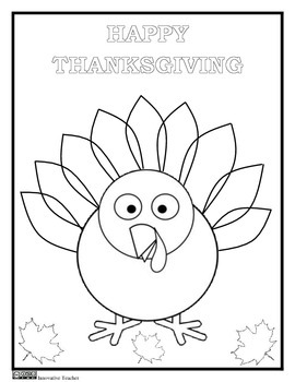270x350 Thanksgiving Coloring Page {Freebie} By Innovative Teacher