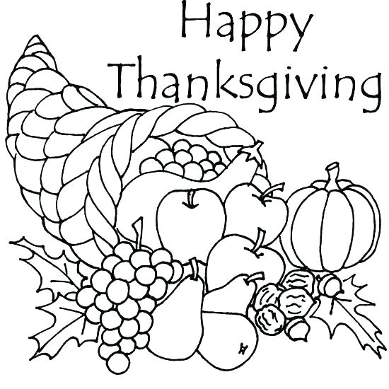 Happy Thanksgiving Coloring Pages 550x550 Happy Thanksgiving Coloring Pages