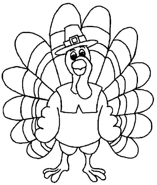 520x613 Free Thanksgiving Coloring Pages For Kids Thanksgiving, Free